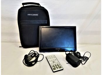 Nextbase Portable Car 10.5 DVD Player With Accessories And Travel Case