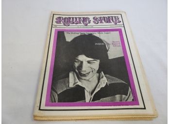1968 Rolling Stone Magazine Mick Jagger Sky River Festival
