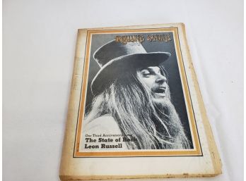 1970 Rolling Stone Magazine Leon Russell Aretha Franklin