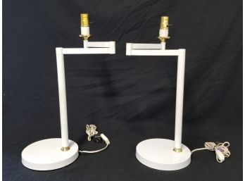 Vintage Swing Arm Table Lamps