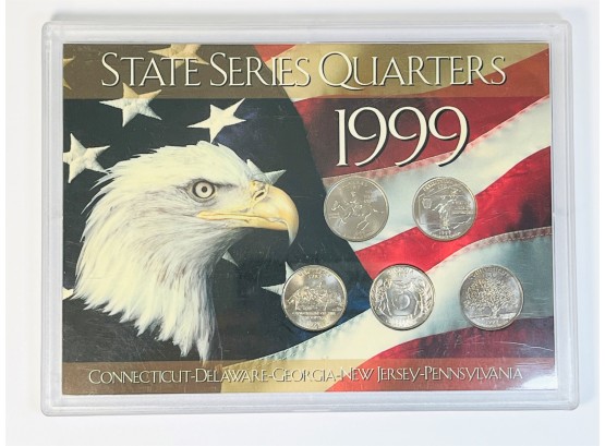 1999 State Quarter Series - 5 Coin Set