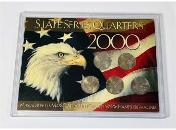 2000 State Quarter Series - 5 Coin Set