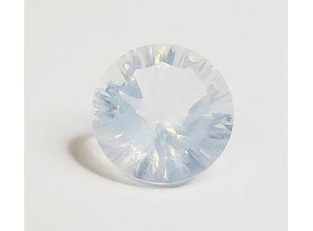 5.8 Carat---------12mm Round Cut Blue Moon Quartz Loose Gemstone