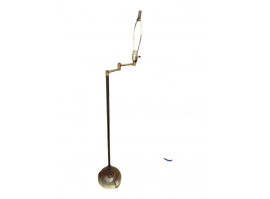 Vintage MCM, Swing Arm Brass Floor Lamp. 56' Tall