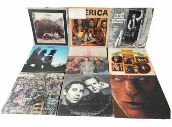 Collection Of Nine Vinyl Albums. #4