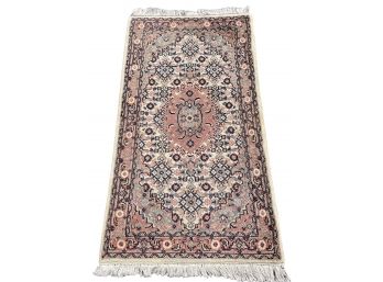 Vintage Oriental Smaller Size Carpet Rug / Runner Rug, Singed V-265, Measures 2'10' X 5'7'