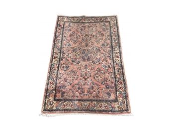 Vintage Smaller Size Oriental Rug / Carpet, Measures 3'6' X 7'