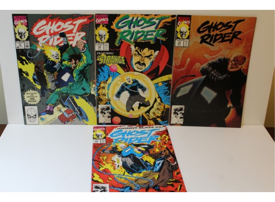4 Comic Marvel Ghost Rider 2nd Series #4, #12, #13, #14 (1990