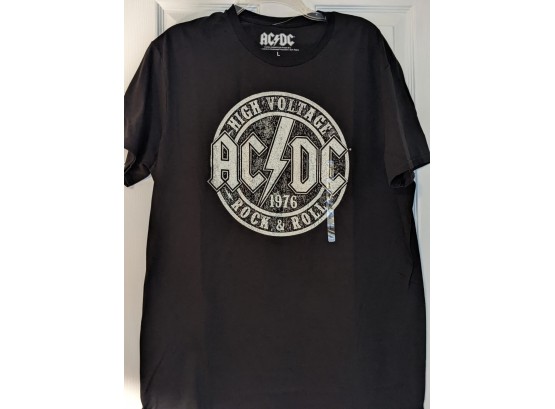 AC/DC Rock Tee - Never Worn - L