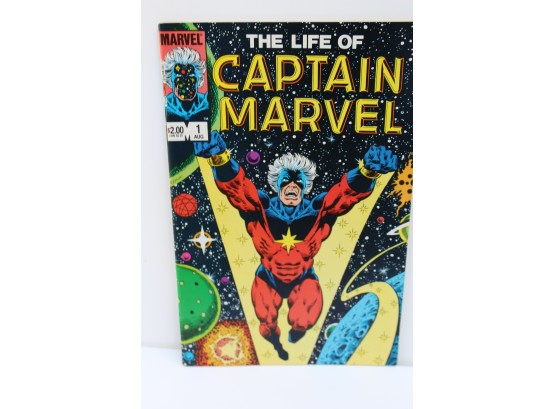 1985 - Marvel - Life Of Captain Marvel #1