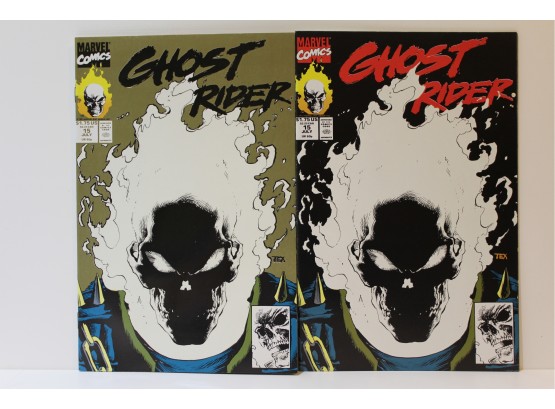 Very Desirable & Collectible Marvel Ghost Rider #15 Variants 1991