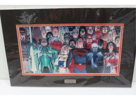 Alex Ross ' Kingdom Come: Truth And Justice' - Special Edition Limited Lithocel Print #34/750