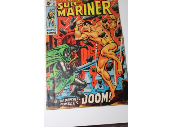 Marvel Sub- Mariner #20 - 1969