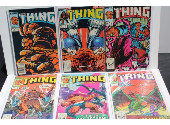 6 Comic Group Marvel - The Thing #6-11, Consecutive Run (1983-1984)
