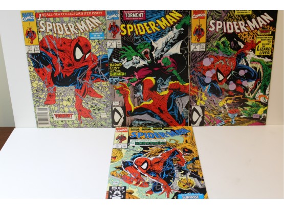 4 Comic Marvel Spider-man Torment Story #1, #2, #4, #6 1