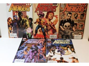 Excellent 5 Comic Run House Of Avengers - Full Limited Run 2007