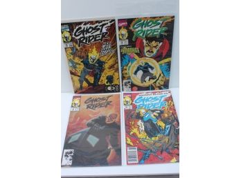 4 Marvel Comic Run - Ghost Rider - #11-#14 Consecutive Run - 1991