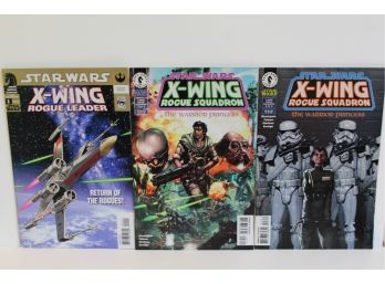 Dark Horse  Star Wars X-Wing Rogue Squadron #14, #15 1996-1997 & #1 X-wing Rogue Leader 2005