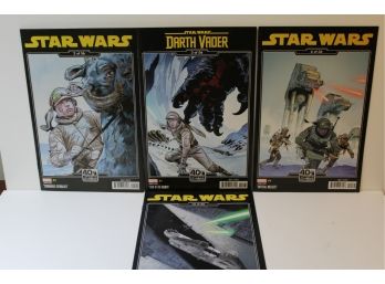 4 Marvel Star Wars Comics Variants Of 2020  40th Anniversary Covers- #2, #3, #6, #10