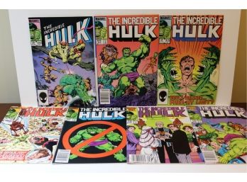 Great Marvel 7 Comic Group - The Incredible Hulk - #313-317, 319, 322