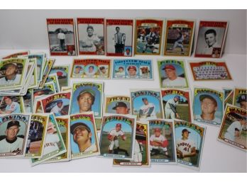 Group 2 Of 1972 Topps Over 65 Cards