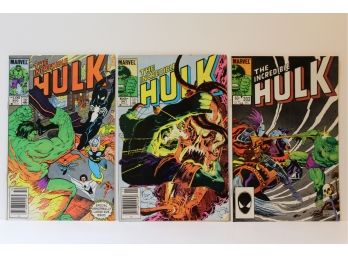 3 Comic Hulk Group #300 Giant Size Issue 1984 , #301-302 1984