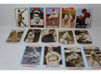 More Legends Of Baseball - Jackie Robinson, Stan Musial, Lou Gehrig (32 Cards)