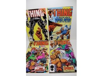 4 Comic Lot Marvel - The Thing - #30, #32, #33, #34 1986