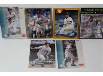 6 Yankees Cards - Mariano Rivera & Jorge Posada - Topps - Upper Deck