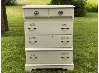 Weekend Project: Another Creatively-Painted Dresser