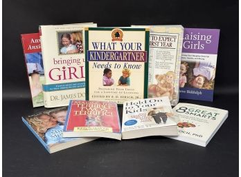 An Assortment Of Books On Parenting