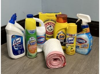 Cleaning Supplies For The Bath & Laundry