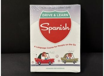 New/Unopened 'Drive And Learn Spanish' CDs
