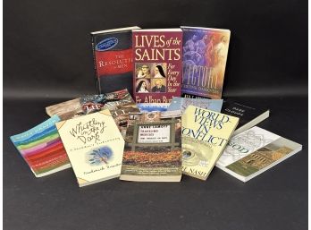 An Assortment Of Books On Faith & Religion #1