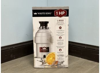 Waste King 1HP Garbage Disposal, New-In-Box