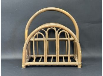 A Great Bentwood Magazine Holder