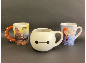 A Small Collection Of Disney Mugs