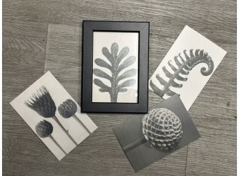 A Series Of Small Black & White Prints By IKEA