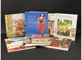 A Very Nice Selection Of Books On Sewing