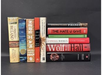 An Assortment Of Best Selling Books In Hardcover