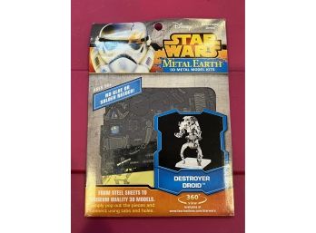 Star Wars Metal Earth 3d Metal Model Kits