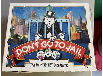 Don't Go To Jail The Monopoly Dice Game