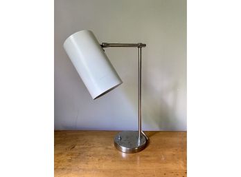 A Mid-century Table Lamp With Cylinder Shade