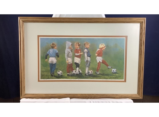 Framed Signed Number Print - One Of The Boys
