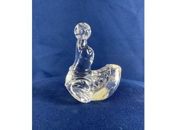 Princess House Crystal Treasures 24 Percent Lead Crystal Seal With A Ball On Nose
