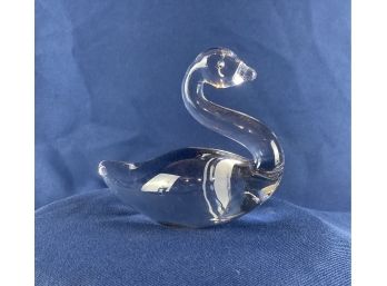 Crystal Swan Figurine