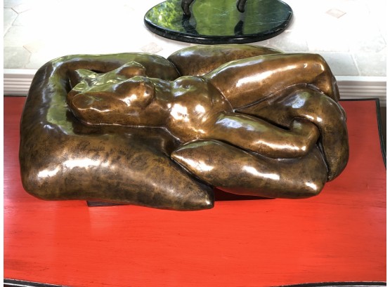 Spectacular Large Nude Bronze Sculpture By Charlotte Birnbaum #1/7 - $5,500 At Cavalier Gallery In Greenwich