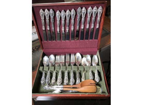 Large Group Of Fabulous GORHAM - STERLING SILVER Flatware (116.1 OZT) - Baronial & LaScala Patterns