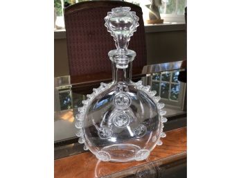 Fabulous Vintage BACCARAT Decanter That Once Held REMY MARTIN - Lovely Piece - Made In France - As Is