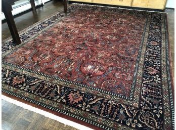 Beautiful Large Oriental Rug - Hand Made - Great Quality And Colors - 145' X 107' Or 12 Feet By 8.9 Feet